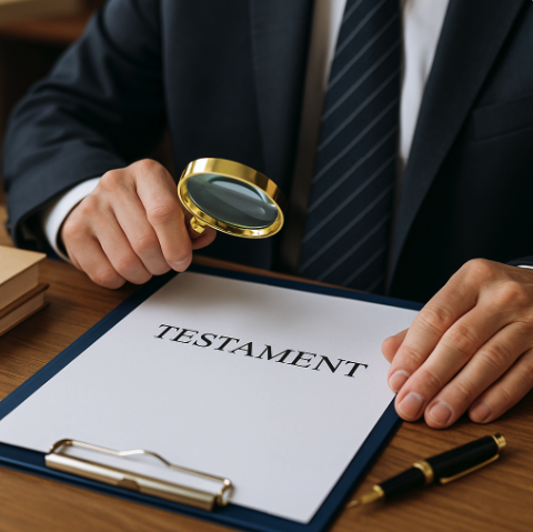 Testament prüfen