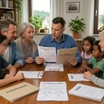 Erben Patchwork-familie